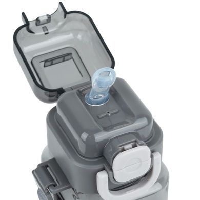 Пляшечка для води Kite K26-1273-2, 620 мл, сіра K26-1273-2 фото