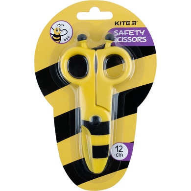 Ножиці дитячі безпечні Kite Bee K22-008-01, 12 см K22-008-01 фото