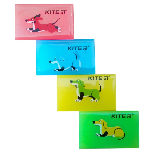 Ластик цветной Kite Dogs K22-026, ассорти K22-026 фото