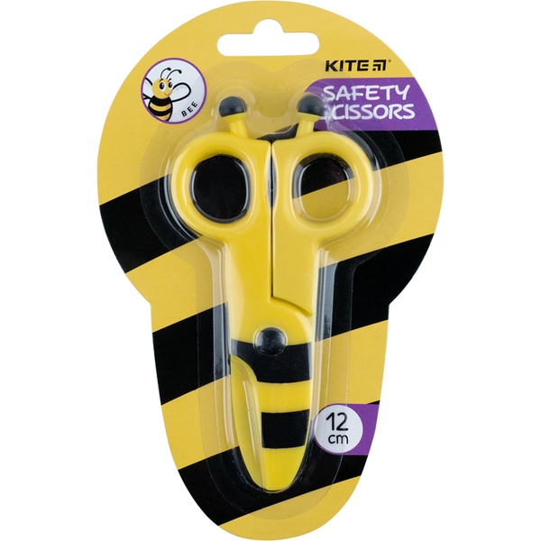 Детские безопасные ножницы Kite Bee K22-008-01, 12 см K22-008-01 фото