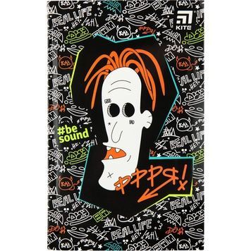 Книга записна Kite BeSound К20-260-4, інтегральна обкладинка В6, 80 аркушів, клітинка K20-260-4 фото