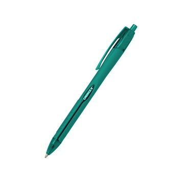 Ручка кулькова автом. Aerogrip, зелена UX-136-04 фото