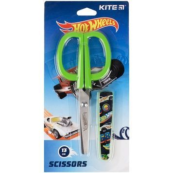 Ножницы в футляре Kite Hot Wheels HW21-124, 13 см HW21-124 фото