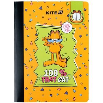 Блокнот з магнітною закладкою Kite Garfield GF25-192, А5, 60 аркушів, клітинка GF25-192 фото