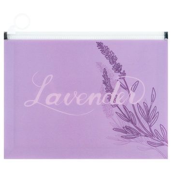 Папка на молнии zip-lock А5+ Lavender-1 1498-36-A фото