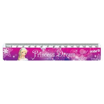 Линейка пластиковая, 15 см Princess Dream K17-090-2 фото