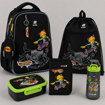 Набір Kite Education Hot Wheels Skate SET_HW25-531M 5в1 HW25-531Mset фото