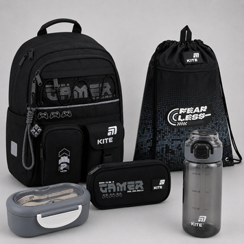 Шкільний набір 5в1 Kite Education Gamer SET_K26-584M-5 SET_K26-584M-5 фото