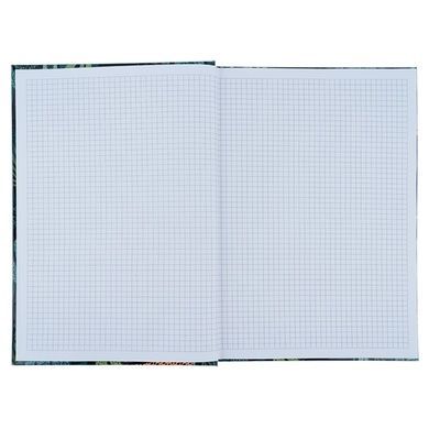 Книга записна Axent Leopard 8422-557-A, А4, 96 аркушів, клітинка, зелена 8422-557-A фото