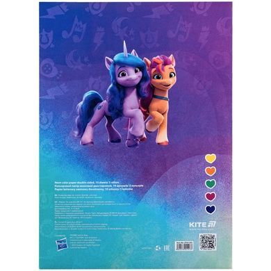 Бумага цветная неоновая Kite My Little Pony LP24-252, A4 LP24-252 фото
