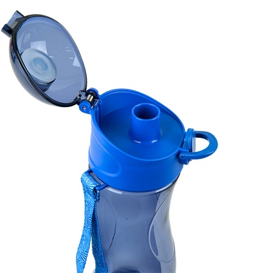 Пляшечка для води Kite K22-400-02, 530 мл, синя K22-400-02 фото