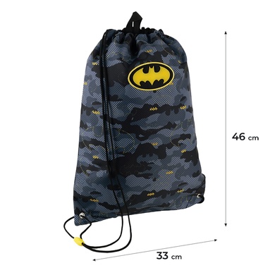 Шкільний набір Kite DC Comics Batman SET_DC24-770M (рюкзак, пенал, сумка) SET_DC24-770M фото