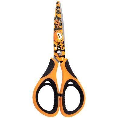 Ножиці дитячі з гумовими вставками і малюнком на лезі Kite Garfield GF25-148, 13 см GF25-148 фото Ножиці дитячі з гумовими вставками і малюнком на лезі Kite Garfield GF25-148, 13 см GF25-148 фото