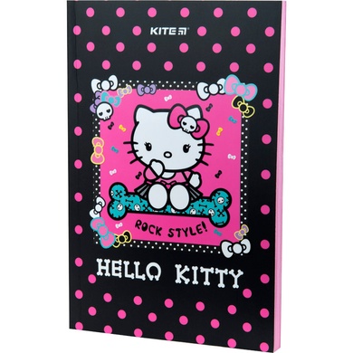 Блокнот Kite Hello Kitty HK23-193-1, термобіндер, А5, 64 аркуші, нелінований HK23-193-1 фото