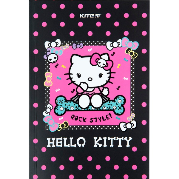 Блокнот Kite Hello Kitty HK23-193-1, термобиндер, А5, 64 листа, нелинованный HK23-193-1 фото
