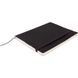 Книга записна Axent Partner Soft L, 8615-01-A, 190x250 мм, 96 аркушів, клітинка, гнучка обкладинка, чорна 8615-01-A фото 4