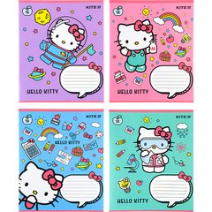 Тетрадь школьная Kite Hello Kitty HK22-235, 12 листов, в косую линию HK22-235 фото