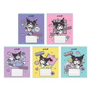 Зошит шкільний Kite Kuromi HK25-237-2, 18 аркушів, лінія HK25-237-2 фото
