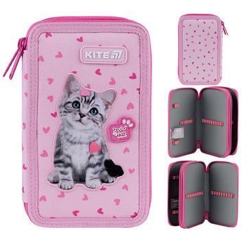 Пенал без наполнения Kite Studio Pets SP25-623, 2 отделения SP25-623 фото