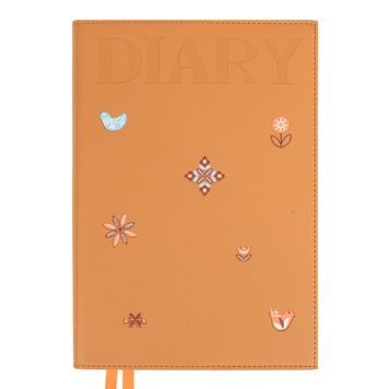 Щоденник діловий Leo Planner Amber А5 недатований м'який теракотовий 320 сторінок 252771 фото
