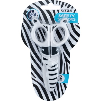 Детские безопасные ножницы Kite Zebra K22-008-02, 12 см K22-008-02 фото