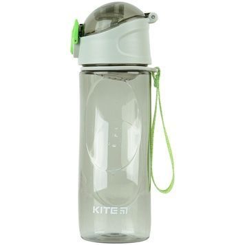 Пляшечка для води Kite K22-400-04, 530 мл, сіро-зелена K22-400-04 фото
