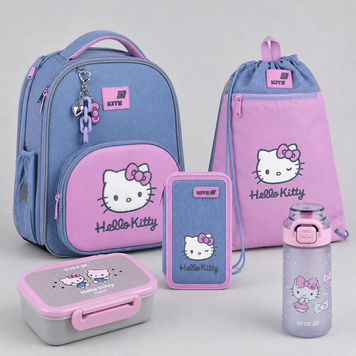 Шкільний набір 5в1 Kite Education Hello Kitty SET_HK26-556M SET_HK26-556M фото