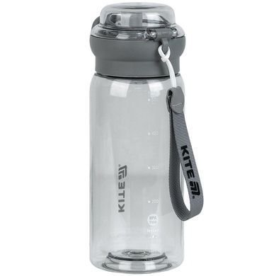 Пляшечка для води Kite K26-1316-3, 500 мл, сіра K26-1316-3 фото