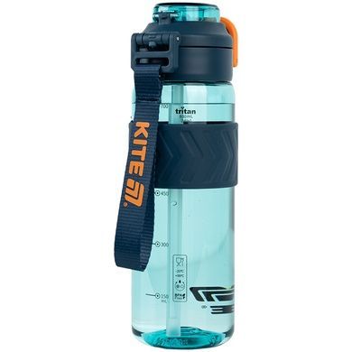 Пляшечка для води Kite K25-1234-3, 800 мл, блакитно-помаранчева K25-1234-3 фото