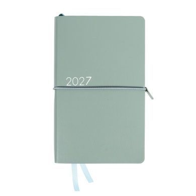 Ежедневник Leo Planner Glory 12х20 см датированный 2027 мягкий фисташковый 352 страницы 252717 фото