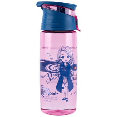 Пляшечка для води Kite Harry Potter HP24-401, 550 мл, рожева HP24-401 фото