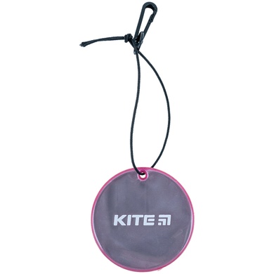 Підвіска м'яка світловідбиваюча Kite K23-110-4, кругла, бузкова K23-110-4 фото