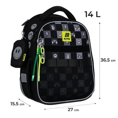 Рюкзак шкільний каркасний Kite Education Game On K25-555S-5 K25-555S-5 фото