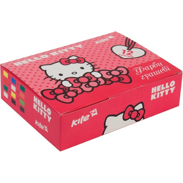 Гуашь Hello Kitty, 12 цветов HK17-063 HK17-063 фото