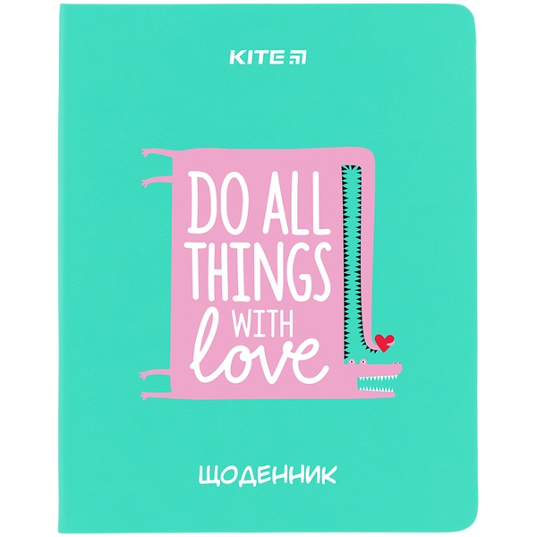 Дневник школьный Kite Things with love K23-283-4, мягкая обложка, PU K23-283-4 фото