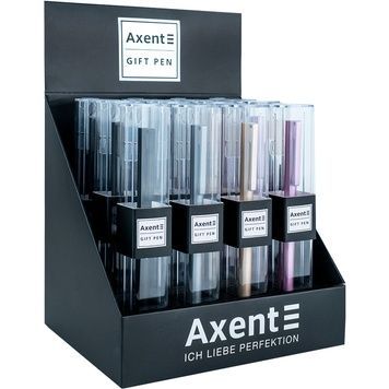 Ручка кулькова автоматична Axent AB1099-00-02-A, 0.7 мм, синя AB1099-00-02-A фото