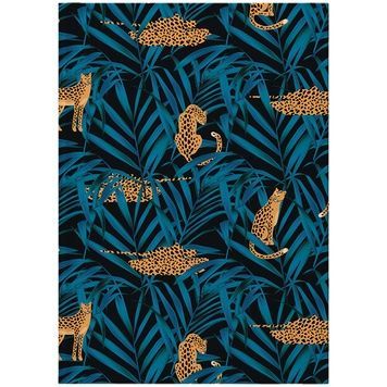 Книга записна Axent Leopard 8422-556-A, А4, 96 аркушів, клітинка, темно-синя 8422-556-A фото
