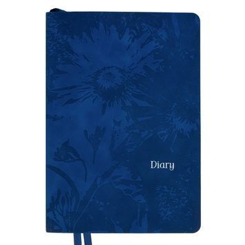 Щоденник діловий Leo Planner Fiore А5 недатований м'який синій 320 сторінок 252772 фото