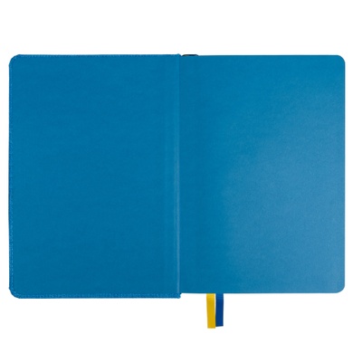 Щоденник А5 Leo Planner датований 2024 Patriot I жовто синій 368 стор 252446 фото