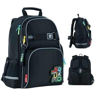 Шкільний набір Kite SQUAD SET_K24-702M-3 (рюкзак, пенал, сумка) SET_K24-702M-3 фото