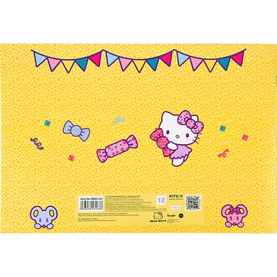 Тетрадь для рисования Kite Hello Kitty HK22-241, 12 листов HK22-241 фото