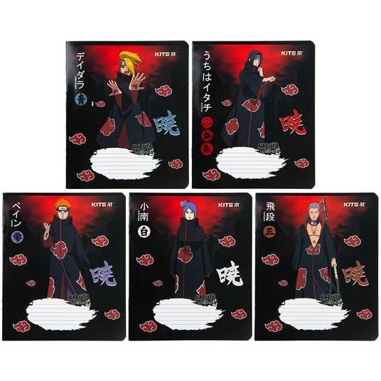 ☆*:.。. 98ページ .。.:*☆ Зошит шкільний Kite Naruto NR23-236, 18 аркушів, клітинка купити
