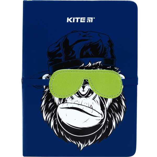 Блокнот Kite Blue monkey K22-464-3, В6, 96 аркушів, клітинка K22-464-3 фото