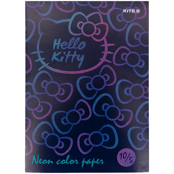 Папір кольоровий неоновий Kite Hello Kitty HK21-252 HK21-252 фото