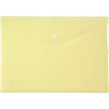 Папка на кнопке Axent Pastelini 1412-08-A, А4, желтая 1412-08-A фото