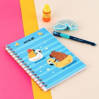Блокнот на спіралі Kite Cute 2 K25-1911-2, А5, 80 аркушів, клітинка K25-1911-2 фото