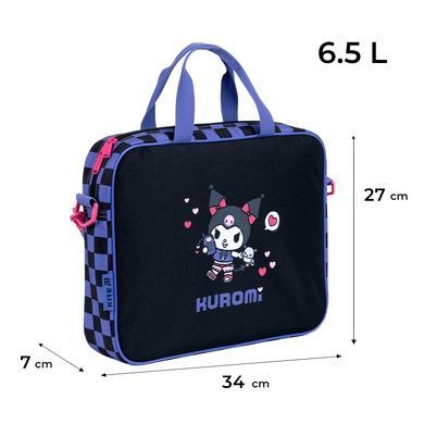Шкільна текстильна сумка Kite Kuromi HK26-589-1 HK26-589-1 фото
