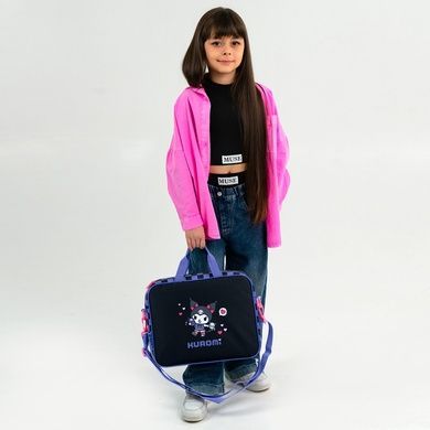 Шкільна текстильна сумка Kite Kuromi HK26-589-1 HK26-589-1 фото