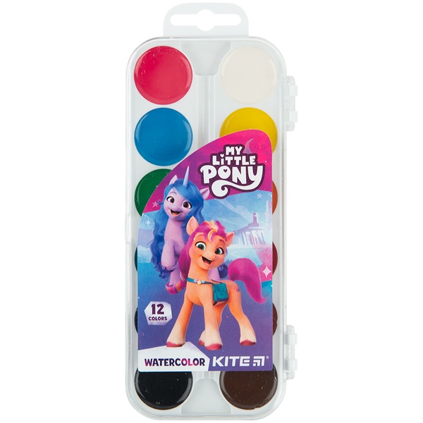 Краски акварельные Kite My Little Pony LP23-061, 12 цветов LP23-061 фото