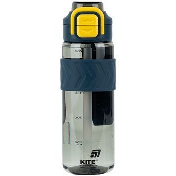 Пляшечка для води Kite K25-1234-1, 800 мл, сіро-жовта K25-1234-1 фото